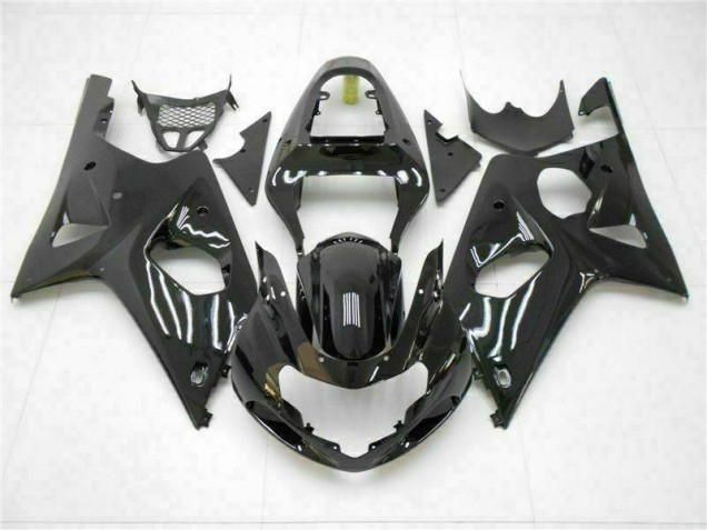 2000-2002 Glossy Black Suzuki GSXR 1000 Motorbike Fairing Canada