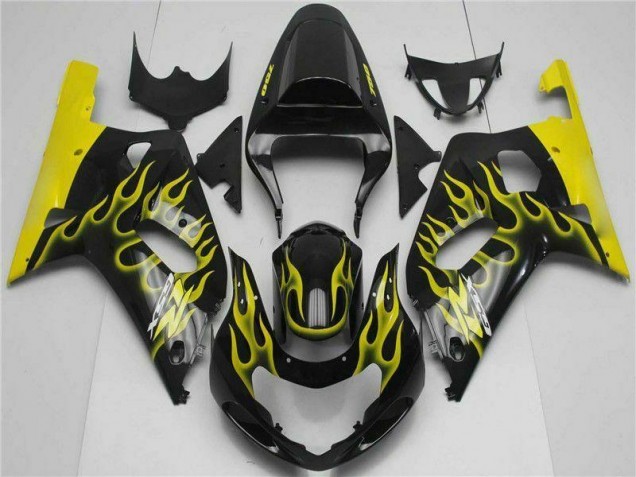 2001-2003 Black Suzuki GSXR 600/750 Motorbike Fairing Canada