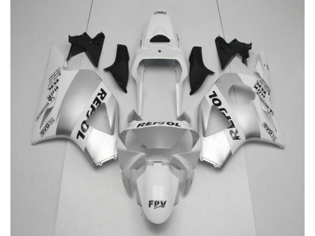 2002-2003 White Silver Black Repsol Honda CBR900RR 954RR Motorcycle Replacement Fairings Canada