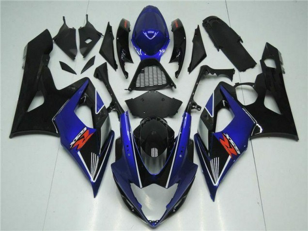 2005-2006 Blue Black Suzuki GSXR 1000 Bike Fairing Canada