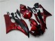 2006-2007 Red Black Yamaha YZF R6 Bike Fairings Canada