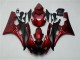 2006-2007 Red Black Yamaha YZF R6 Bike Fairings Canada