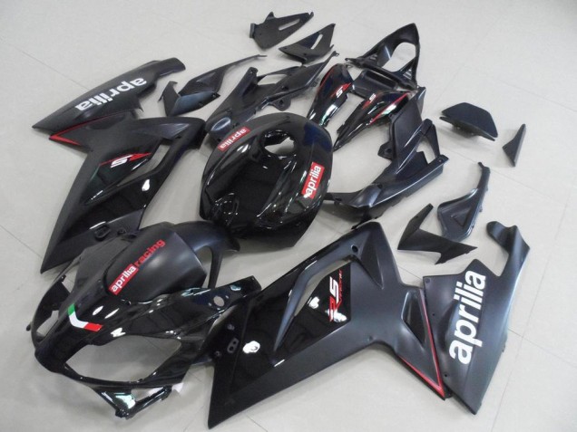 2006-2011 Black and Matte Black Aprilia RS125 Replacement Fairings Canada