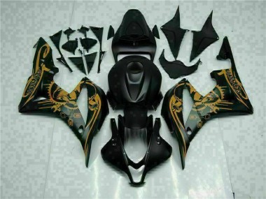 2007-2008 Black Honda CBR600RR Motorcycle Fairing Canada