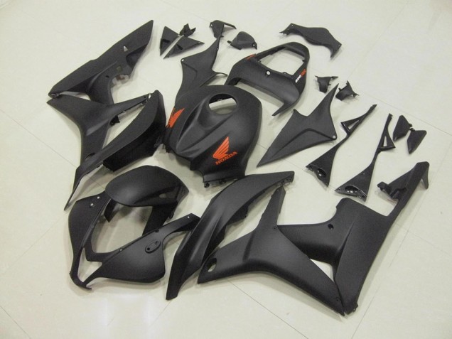 2007-2008 Matte Black Honda CBR600RR Replacement Motorcycle Fairings Canada