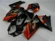 2007-2008 Black Suzuki GSXR 1000 K7 Motorcycle Fairing Kit Canada