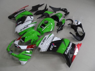 2008-2012 Green White Black Kawasaki ZX250R Motor Fairings Canada