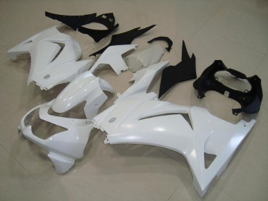 2008-2012 White Kawasaki ZX250R Motorcylce Fairings Canada