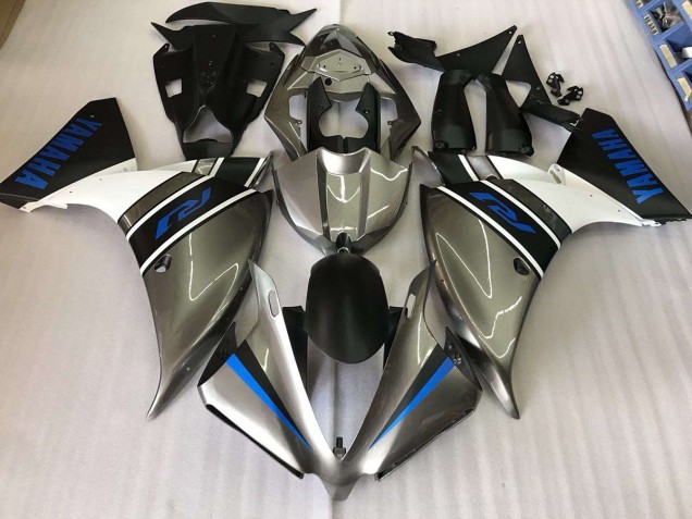 2012-2014 Silver Blue Yamaha YZF R1 Motorbike Fairing Kits Canada