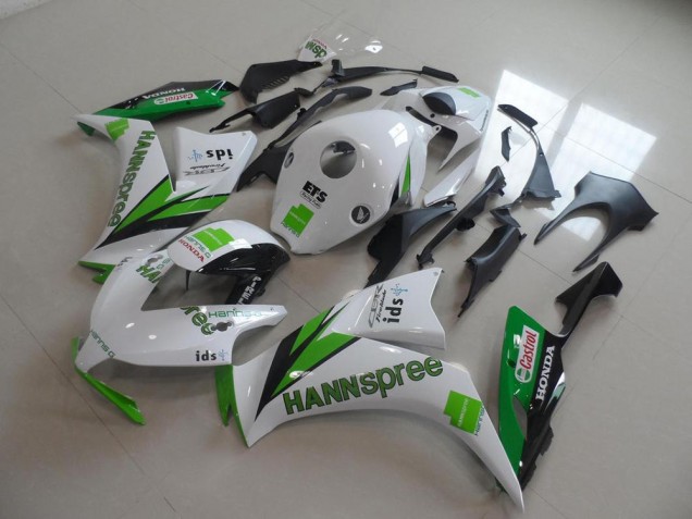 2012-2016 Green Hannspree Honda CBR1000RR Motorcycle Fairings Canada