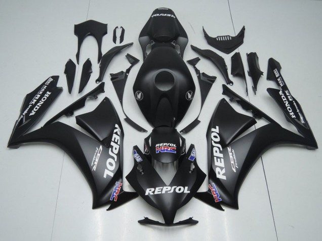 2012-2016 Matte Black Repsol Honda CBR1000RR Bike Fairing Kit Canada