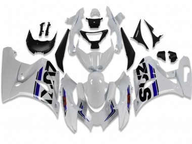 2017-2021 White Blue Suzuki GSXR 1000 Motorcycle Fairings Canada