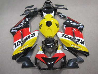 2004-2005 Yellow Red Repsol Honda CBR1000RR Motor Fairings Canada