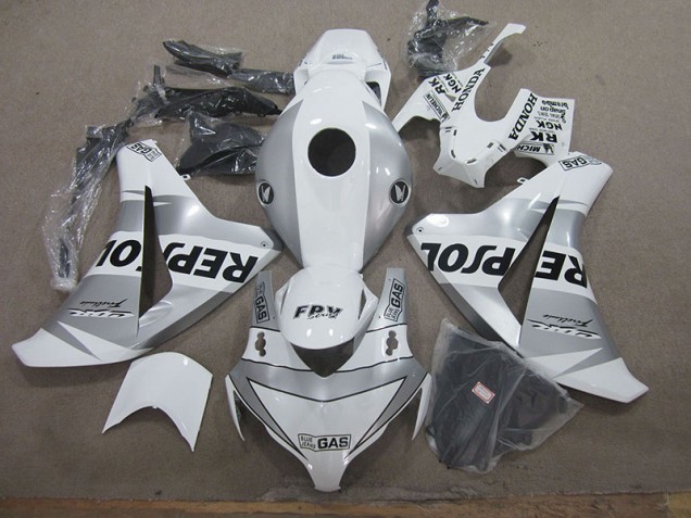 2008-2011 White Repsol Honda CBR1000RR Motorcycle Bodywork Canada