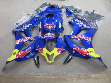 2007-2008 Blue Red Bull Honda CBR600RR Motorcycle Bodywork Canada