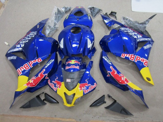 2009-2012 Blue Red Bull Honda CBR600RR Replacement Motorcycle Fairings Canada