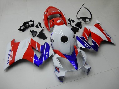 2002-2013 Blue White Red Honda VFR800 Moto Fairings Canada