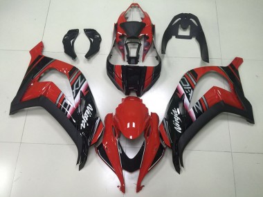 2016-2019 Black Red Ninja Kawasaki ZX10R Motorcycle Fairings Kit Canada