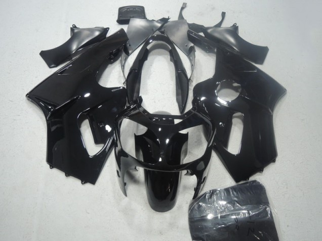 2002-2006 Black Kawasaki ZX12R Moto Fairings Canada