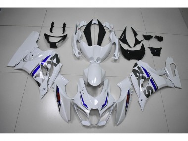 2017-2021 White Suzuki GSXR1000 Replacement Motorcycle Fairings Canada