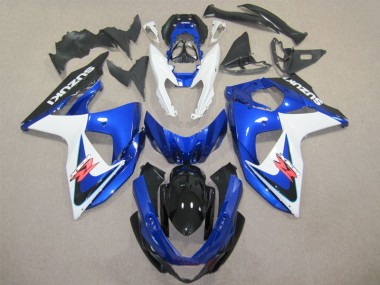 2009-2016 Blue White Suzuki GSXR1000 Motorcycle Fairings & Bodywork Canada